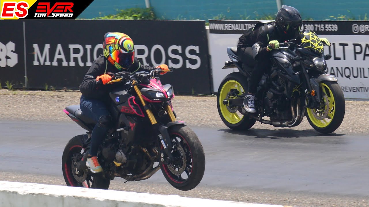 Yamaha MT-09 🆚️ Suzuki GSX-S750 🆚️ Aprila RS 660 🆚️ Kawa ZH2 y más CARRERAS de MOTOS. 7a Válida 2024
