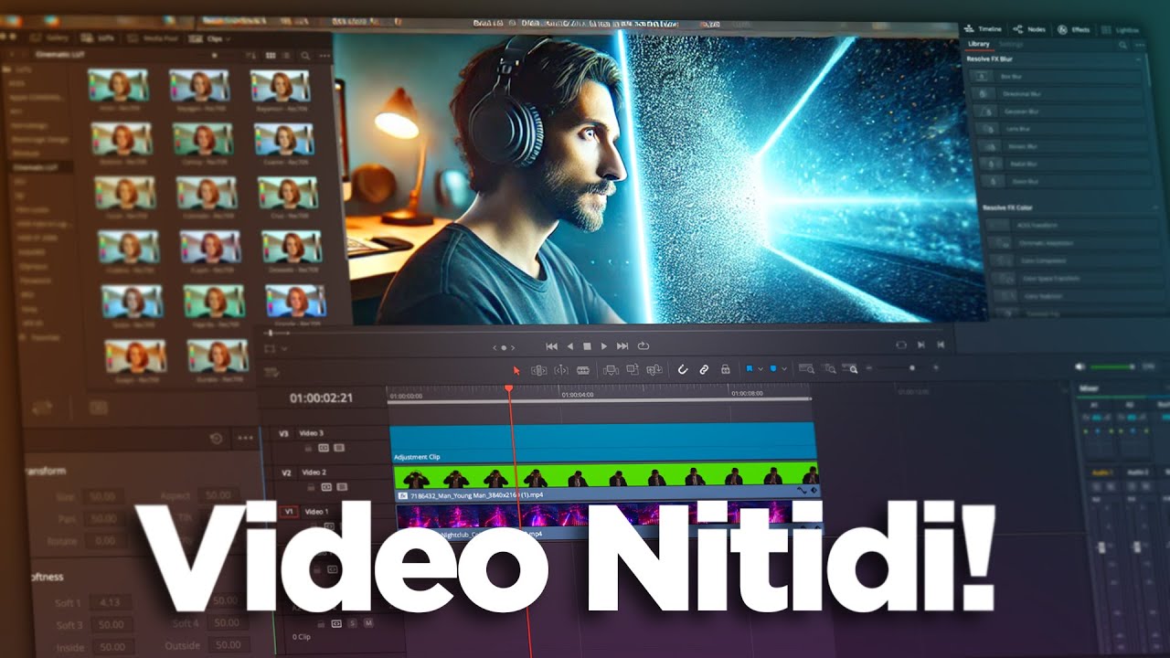 Il Trucco per Video Nitidi? Noise Reduction in DaVinci Resolve Studio