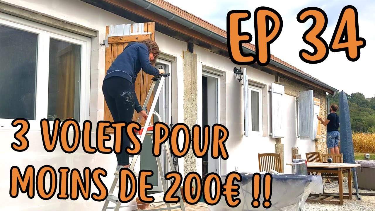 EP 34 - Meuble vasque et volets DIY !