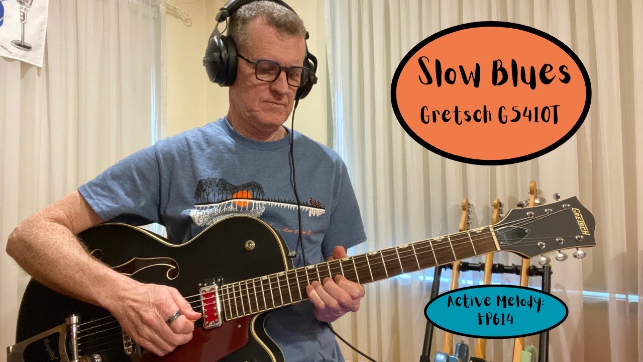 Slow Blues - Major Pentatonic + 1 (Active Melody: EP614)