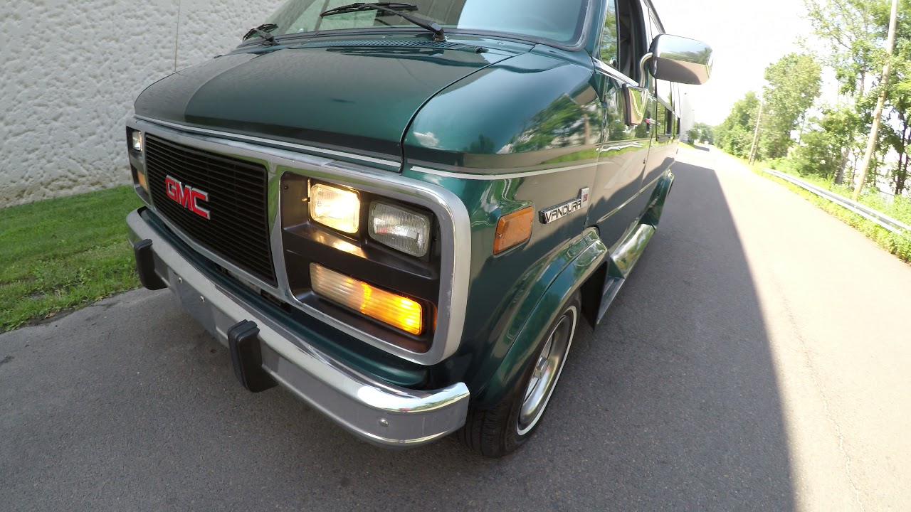4K Review 1995 GMC Vandura 2500 Triple Crown Conversion Van RV Virtual Test-Drive & Walk-around