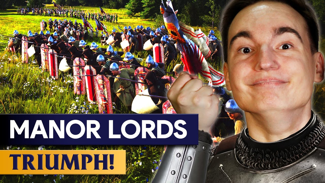 Ich BRECHE Manor Lords auf maximaler Schwierigkeit