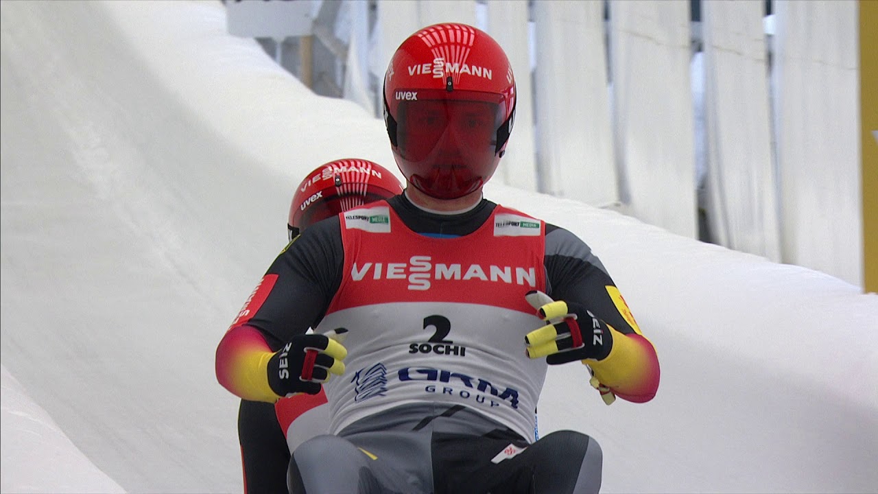 German Luge Double Eggert and Benecken World Champions for the third time