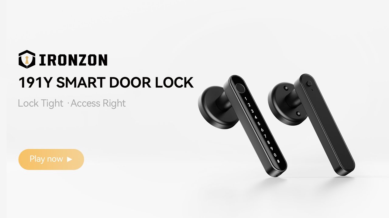 191Y Smart Lock Installation Tutorial Video