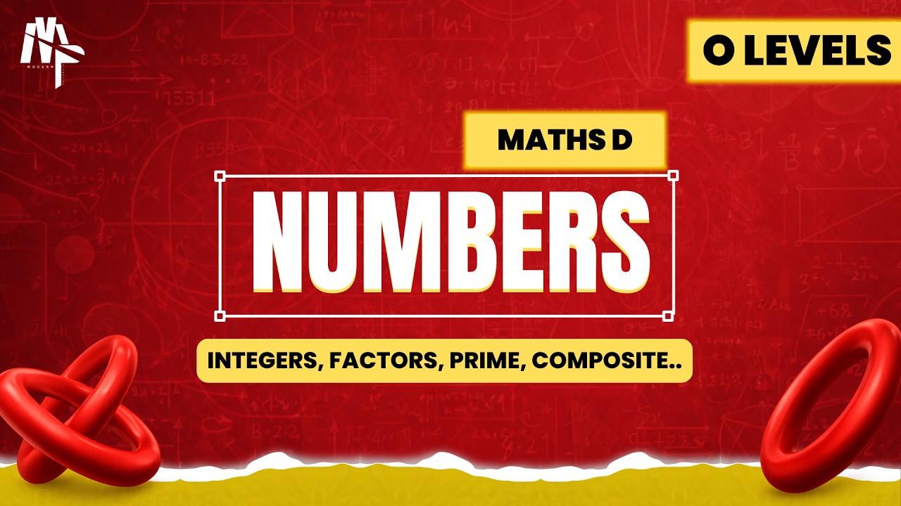 O level/IGCSE - Integers, Factors, Prime, Composite etc. | Numbers | Maths D (4024) | MPC | Bangla