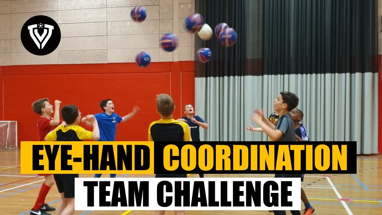 Eye-Hand Coordination | Team Challenge | Football Training | Thomas Vlaminck