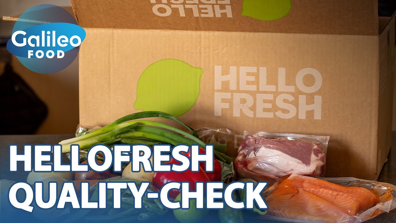 HelloFresh Qualitäts-Check! Lohnt sich die Kochbox?| Galileo Food