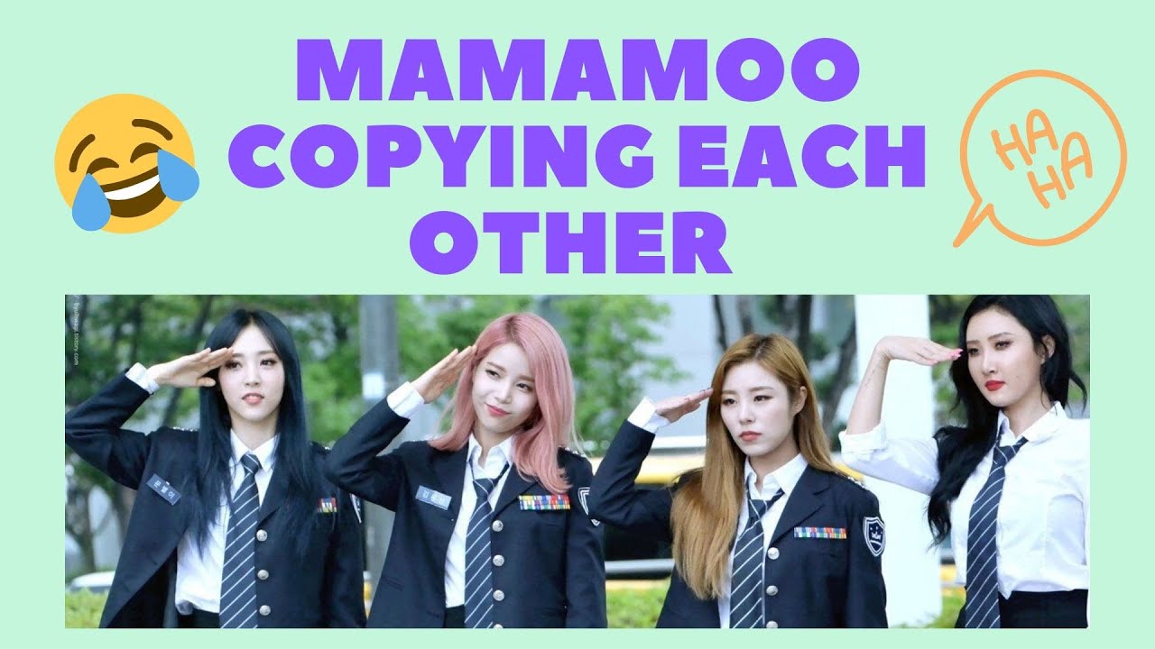 Mamamoo Copying Each Other (Funny Compilation)