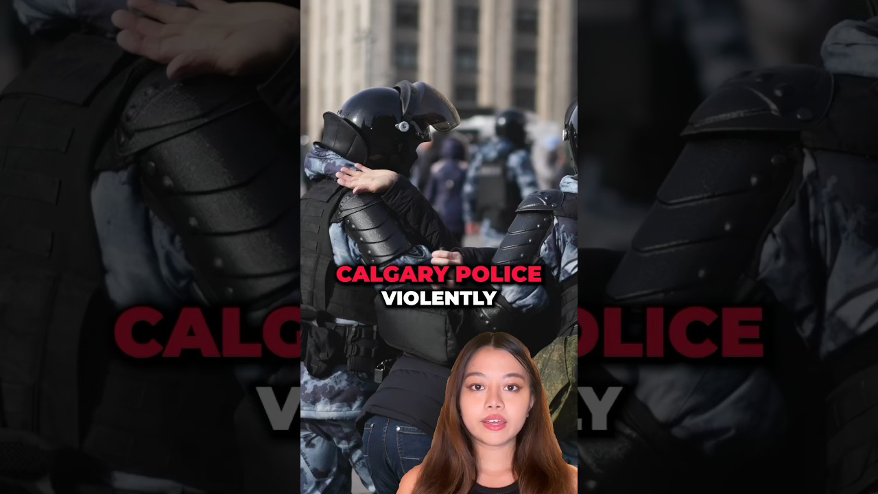 Calgary Police Shut Down UofC Protest🇨🇦 || #calgary #yyc #yyclife #calgaryalberta #calgarybuzz