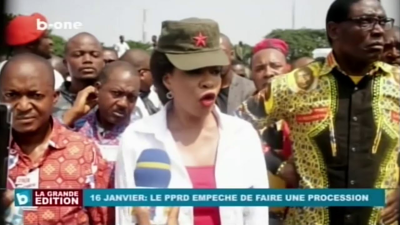 16 Janvier: Le PPRD empêché de faire une procession par la Police a Kinshasa