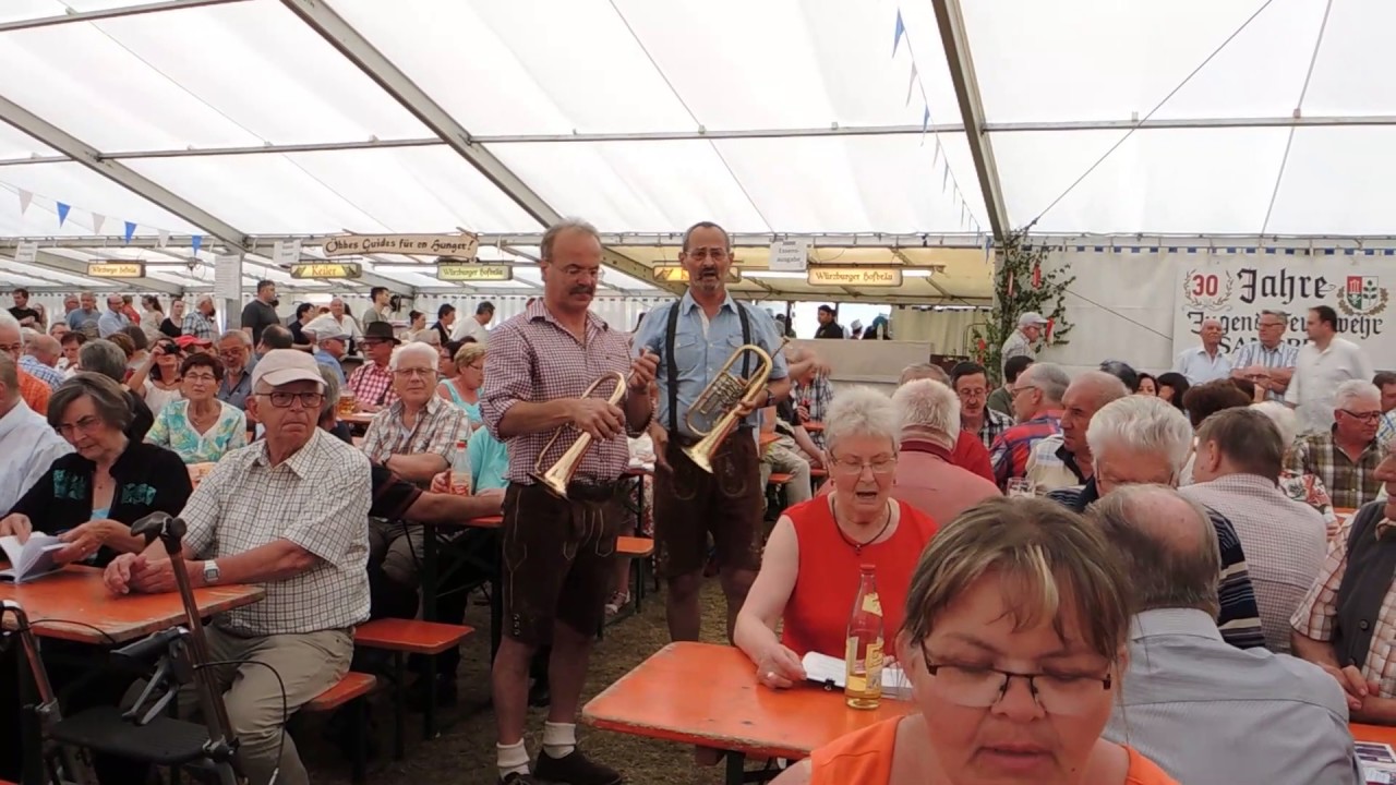Rhöner Rucksackmusikanten - Kleiner Harmonikaspieler, Sandberg, 28.05.2017