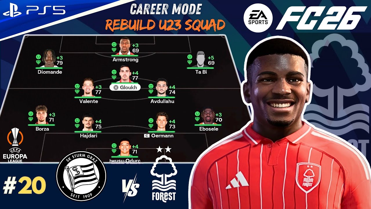 FC 26 - TABI MAKE HIS FIRST HAT-TRICK AT EUROPA LEAGUE | CAREER MODE
