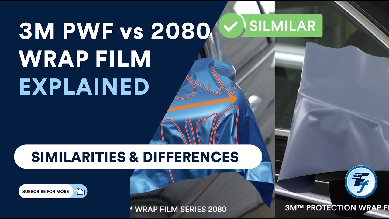 3M Protection Wrap Film vs. 2080 Wrap Film: Key Similarities & Differences Explained