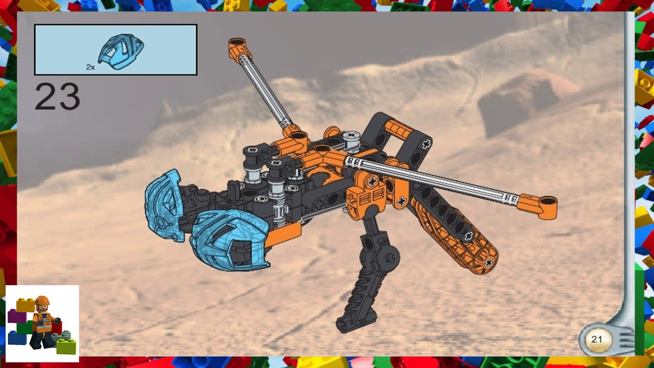LEGO instructions - Bionicle - 8537 - Nui-Rama