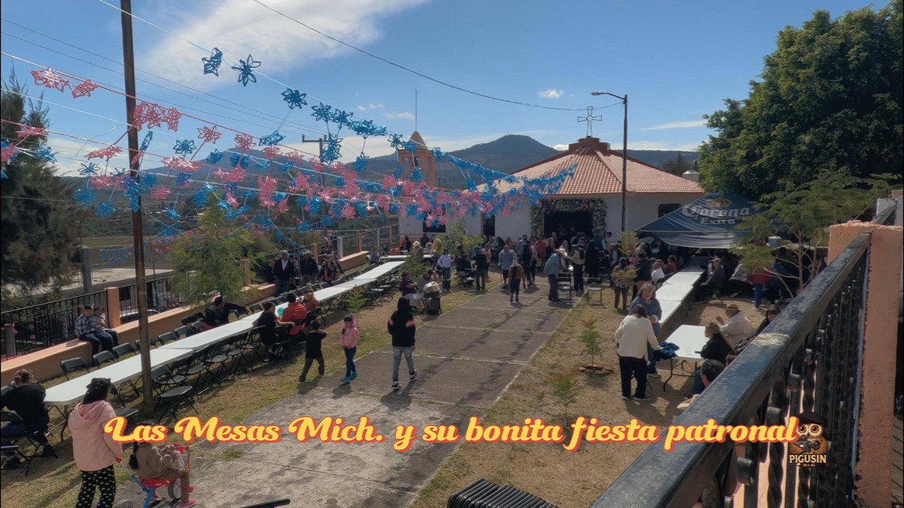LAS MESAS Bonitas tradiciones de Michoacán