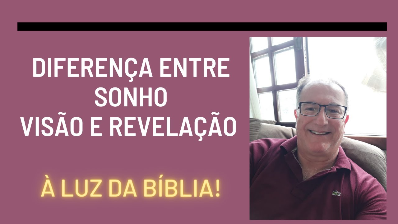 #diferença #revelaçao #profecia #sonho Diferença e definição entre SONHO VISAO e REVELAÇAO na Bíblia