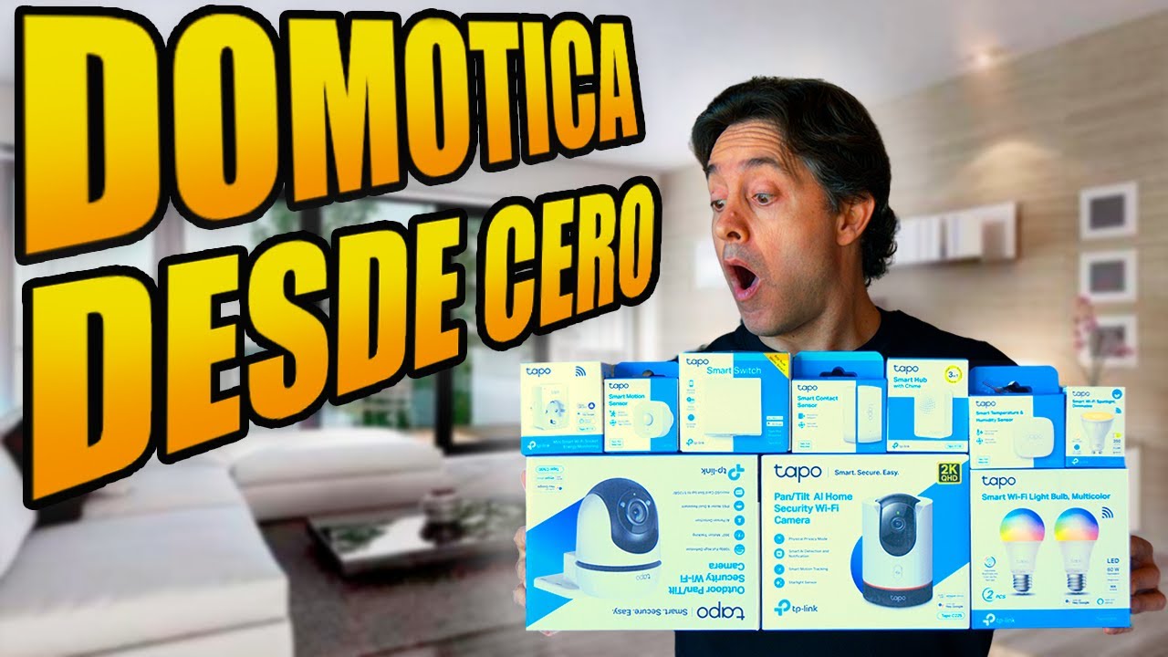 🚀 Domótica práctica y útil desde 0 con muchos ejemplos prácticos 💪 Tapo de TP-Link