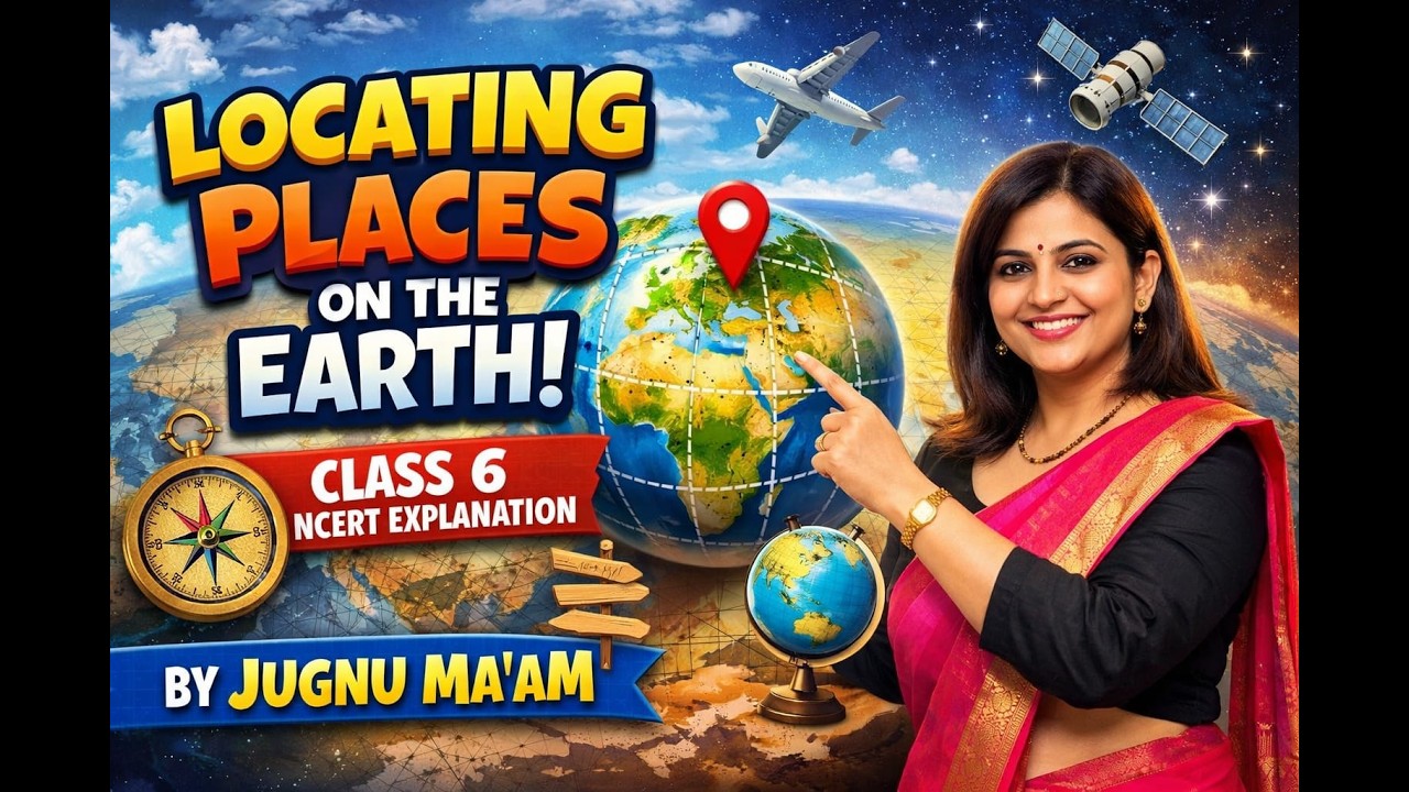 Jamia Millia Islamia SST CLASS 6TH CHAPTER 1 LOCATING PLACES ON THE EARTH  online classes JMI AMU