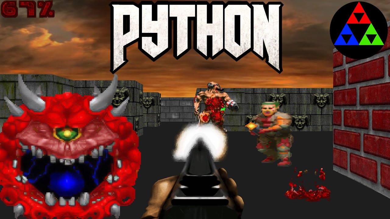 Создание 3D-игры в стиле DOOM (Wolfenstein) на Python