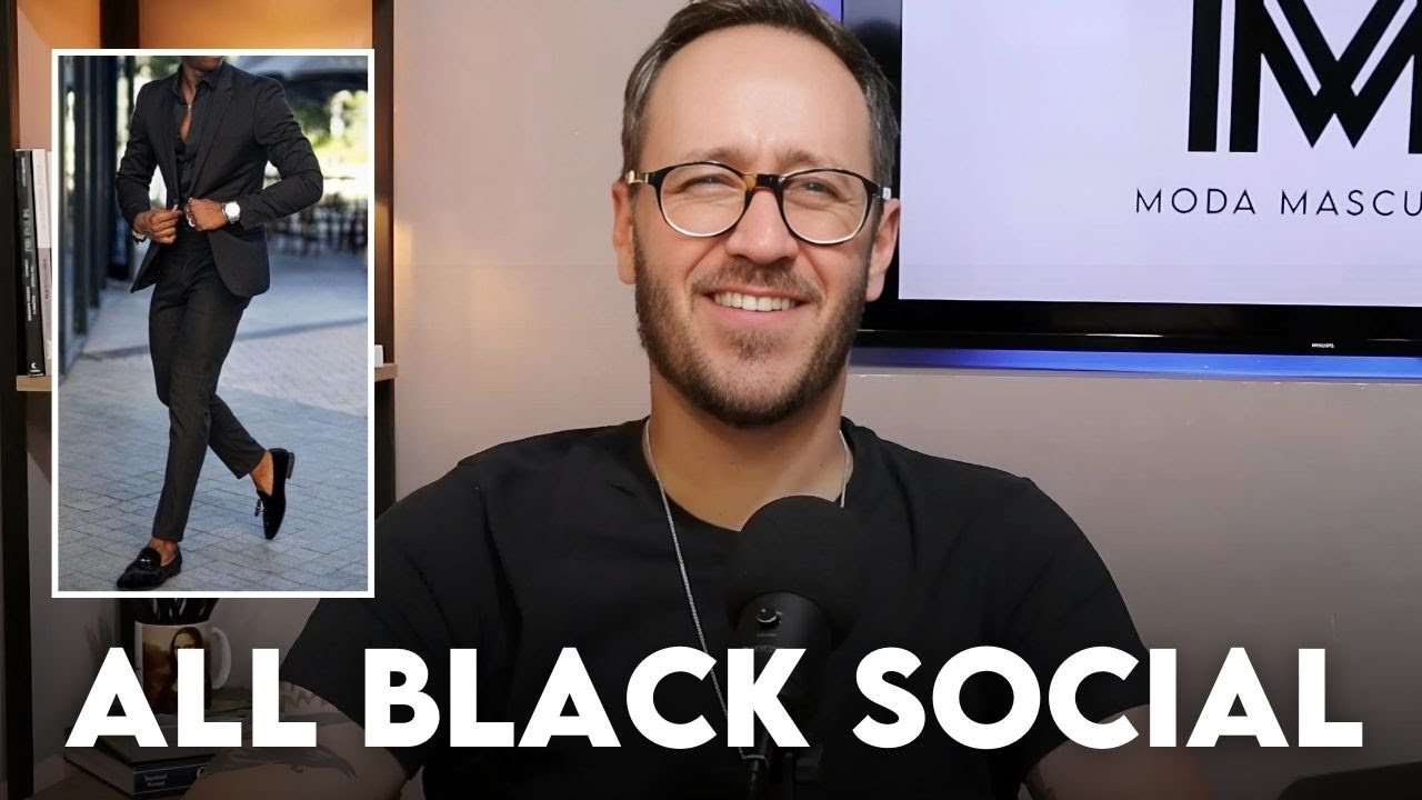 Como usar (ou n&atilde;o) o look ALL BLACK SOCIAL