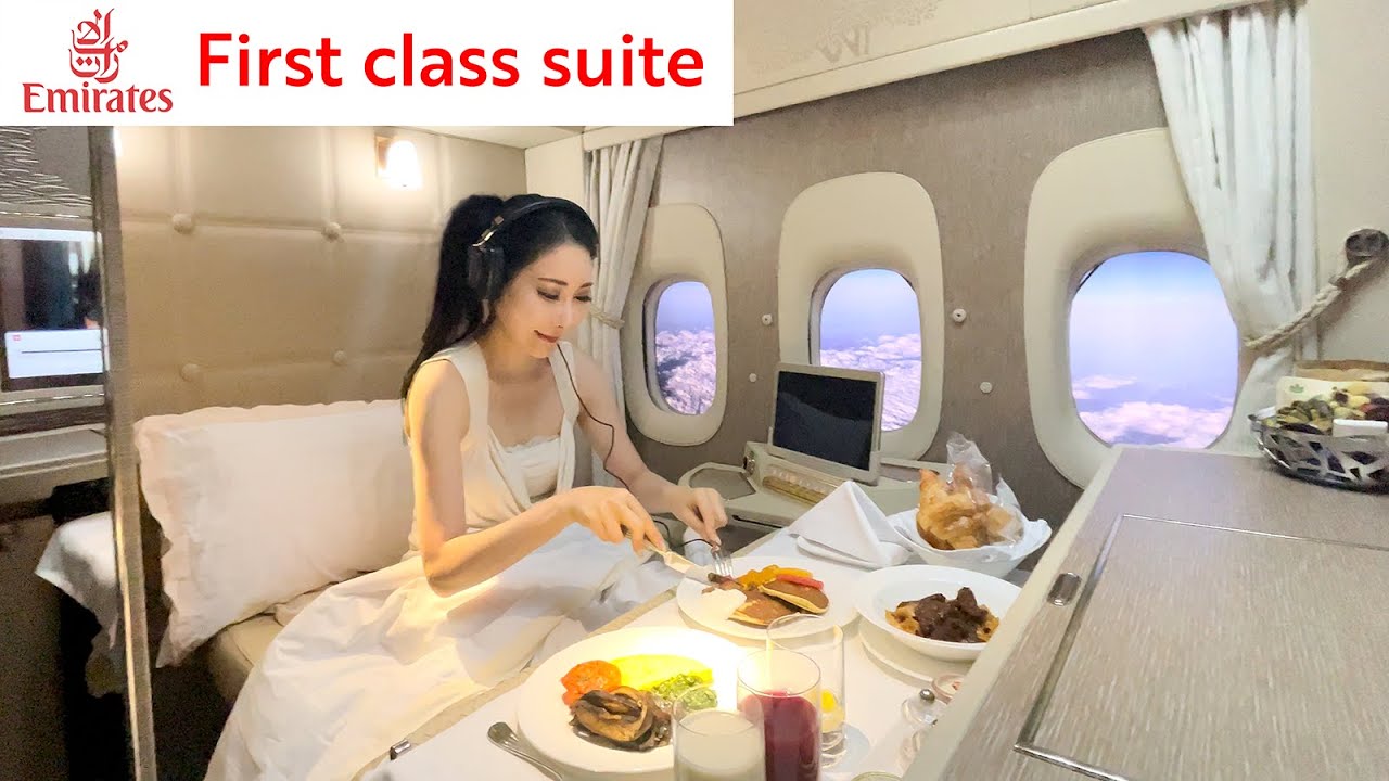[$14,000] Эмирейтс B777 Первый класс Люкс Перелет | Дубай - Япония (Нарита)