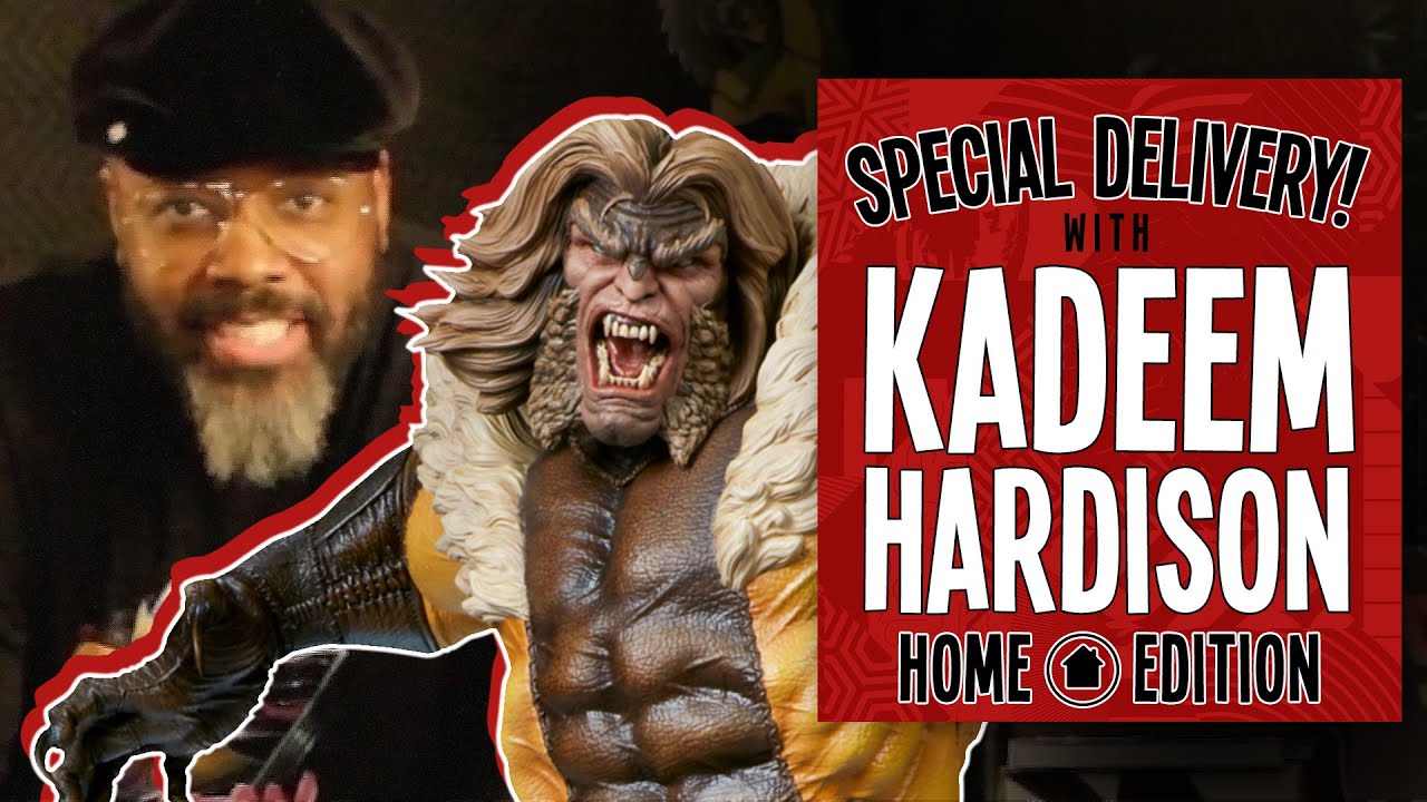 Kadeem Hardison Unboxes the Sabretooth Premium Format Figure by Sideshow | Special Delivery!