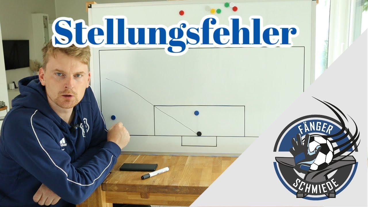 Torwarttraining - Stellungsfehler bei Flankenläufen