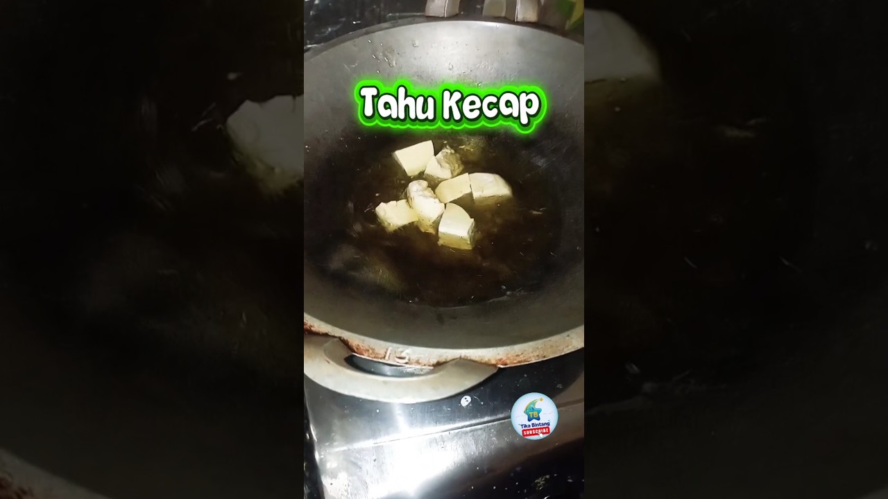 Resep Tahu Kecap || Soy Sauce Tofu Recipe
