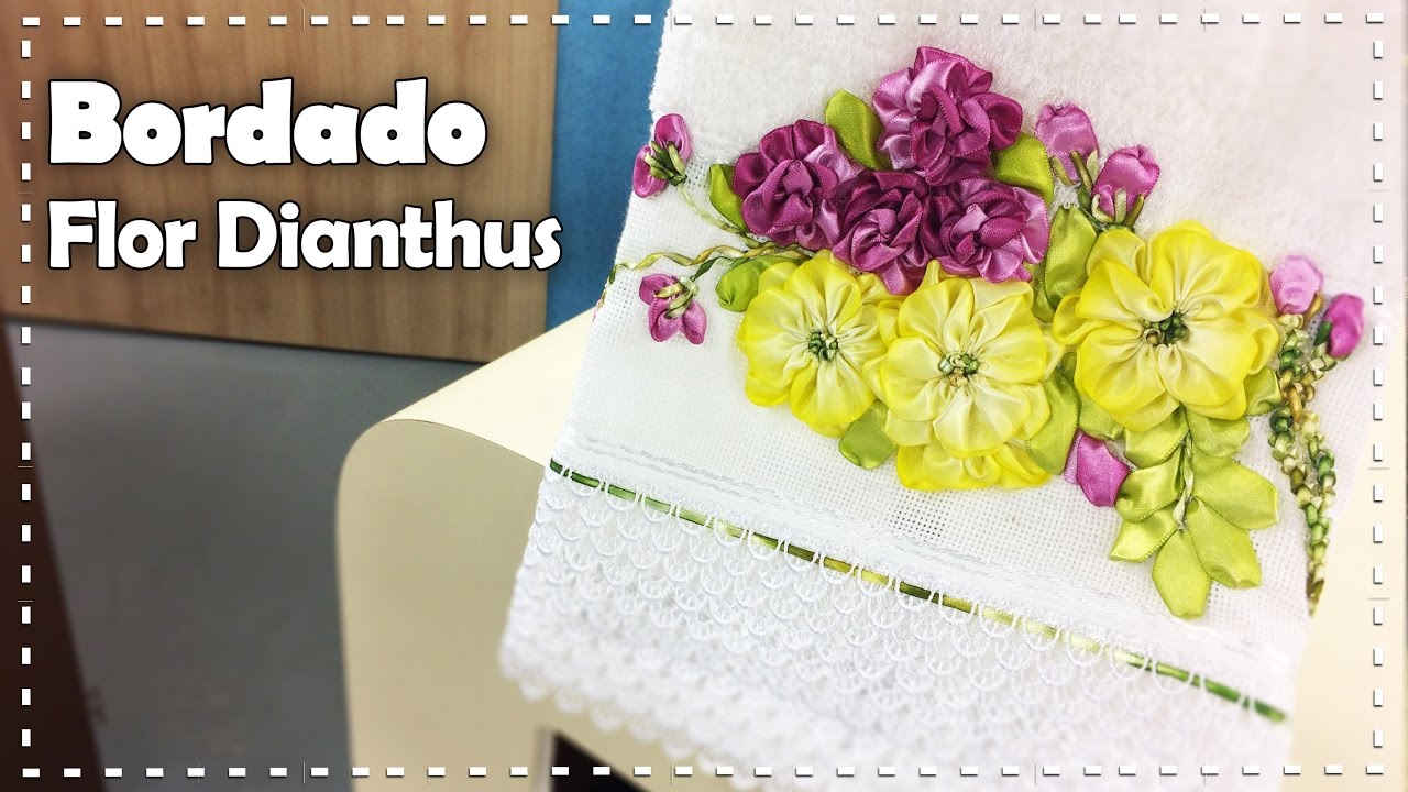 FLOR DIANTHUS com Zilda Mateus - Programa Arte Brasil - 18/01/2017