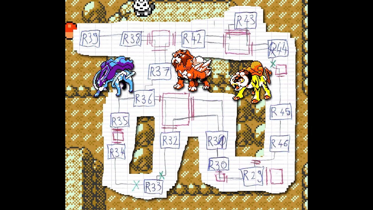 Pokémon GSC : ShinyHunt the Roamers