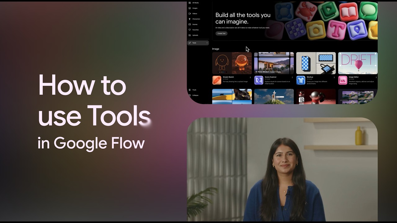 Как использовать инструменты в Google Flow | Найдите свой поток