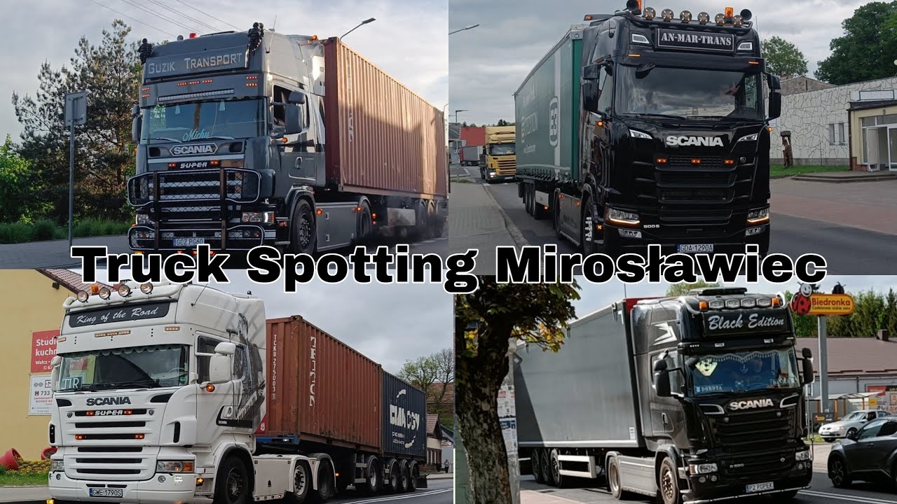 Truck Spotting Poland #11 / Mirosławiec  DK10, Guzik Transport and other