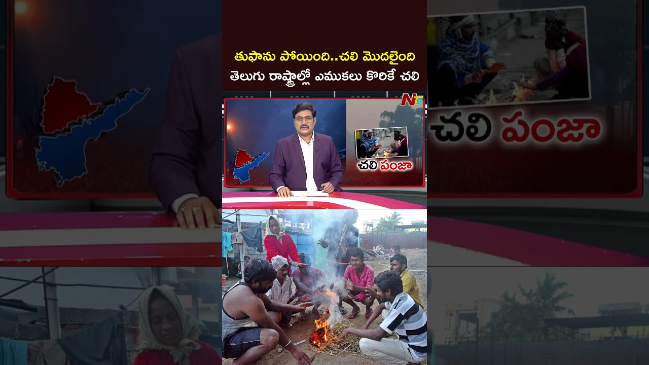 Cold Wave Grips AP & Telangana , Temperature Drop Sharply | NTV Telugu