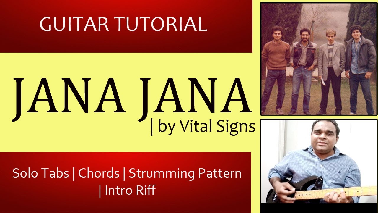 Jana Jana | Vital Signs | Guitar Tutorial | Part 1