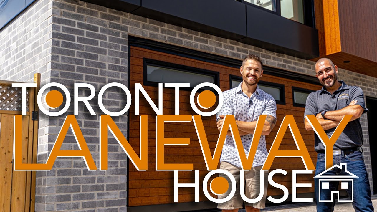 Tour one of Toronto's most recently built Laneway Houses!