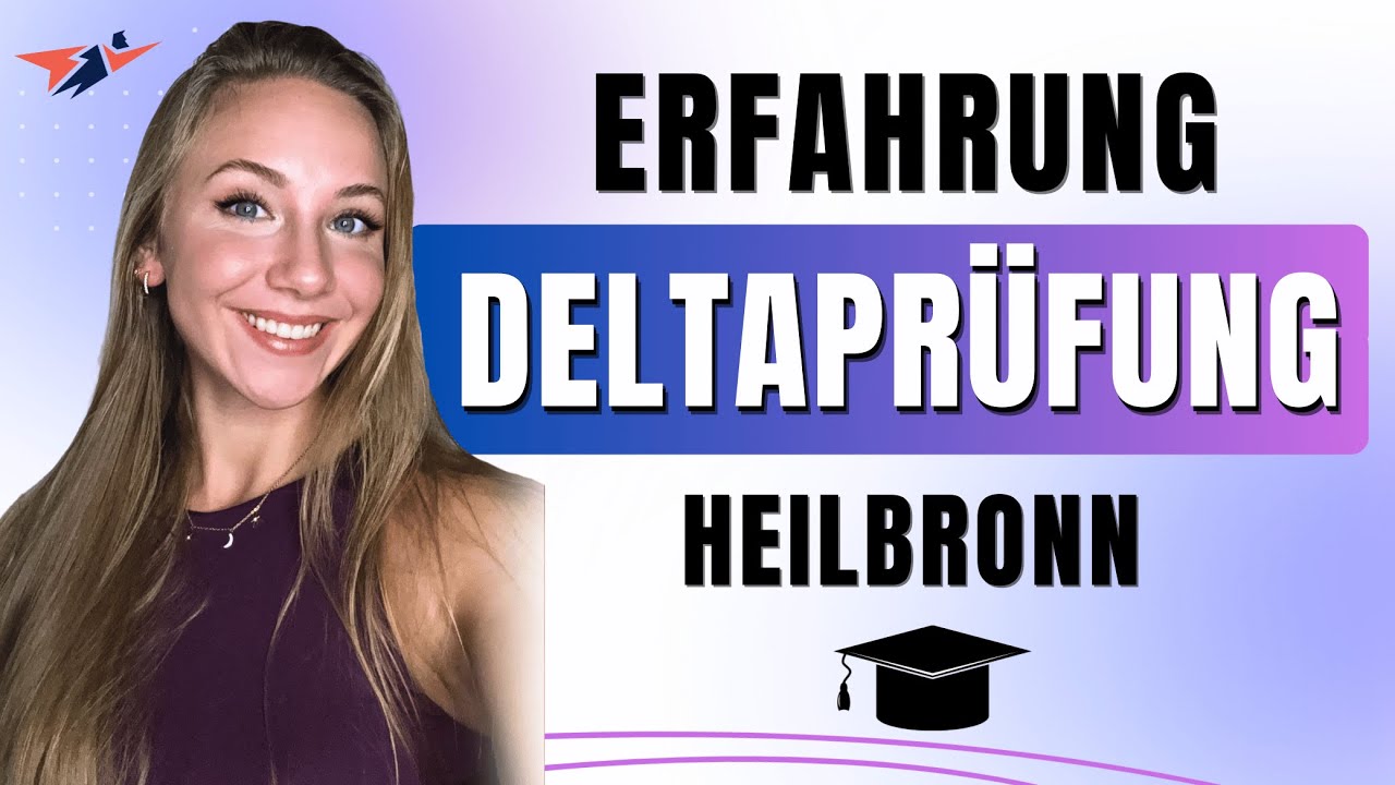 👨🏼‍🎓 ERFAHRUNG: DHBW Deltaprüfung Heilbronn ( Deltaprüfung DHBW Erfahrung )