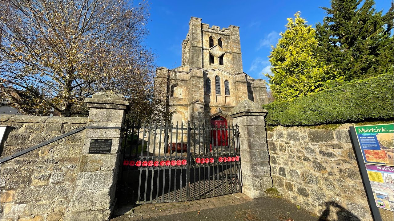 Muirkirk Parish Church Scotland ￼#ghosts #paranormal #abandoned #cemetery #history