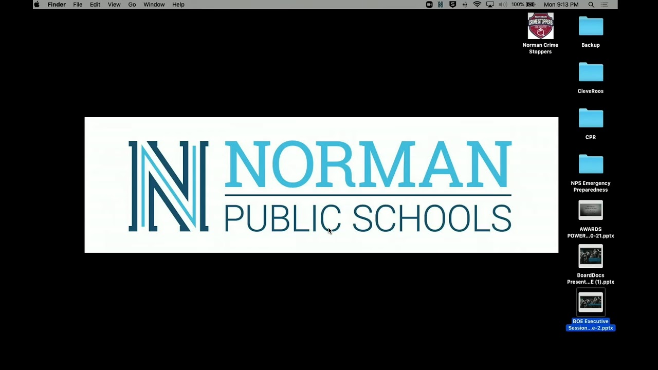 Norman Public Schools Board Of Education Meeting 5-10-21