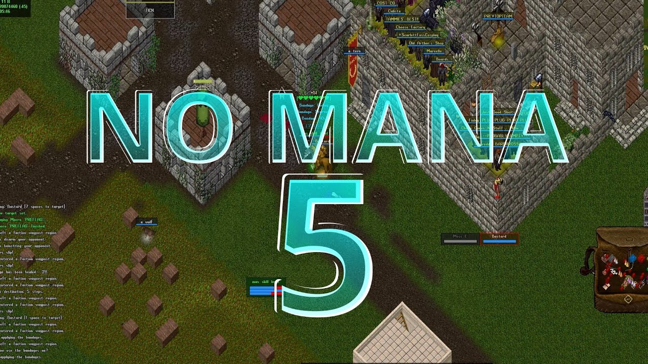 Ultima Online Outlands PvP 2025 - No Mana 5