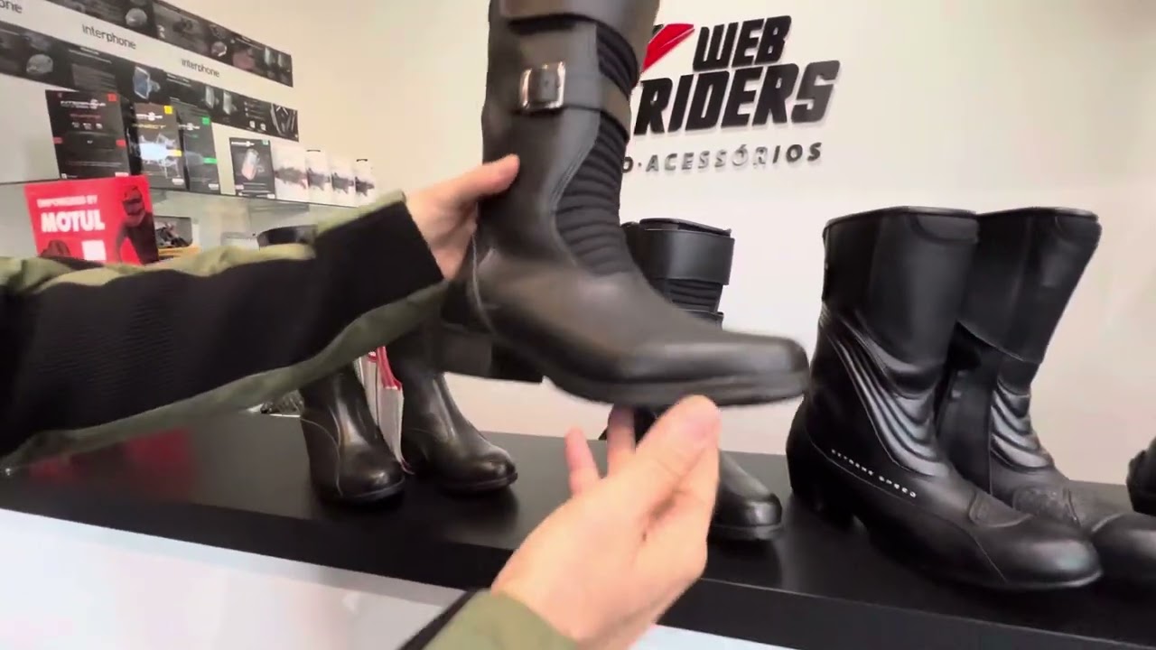Botas femininas para motociclistas. @Webridersbr
