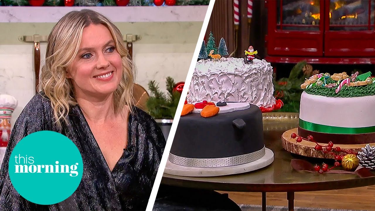 Juliet Sear's Easy Guide to Decorating your Christmas Cake! | This Morning