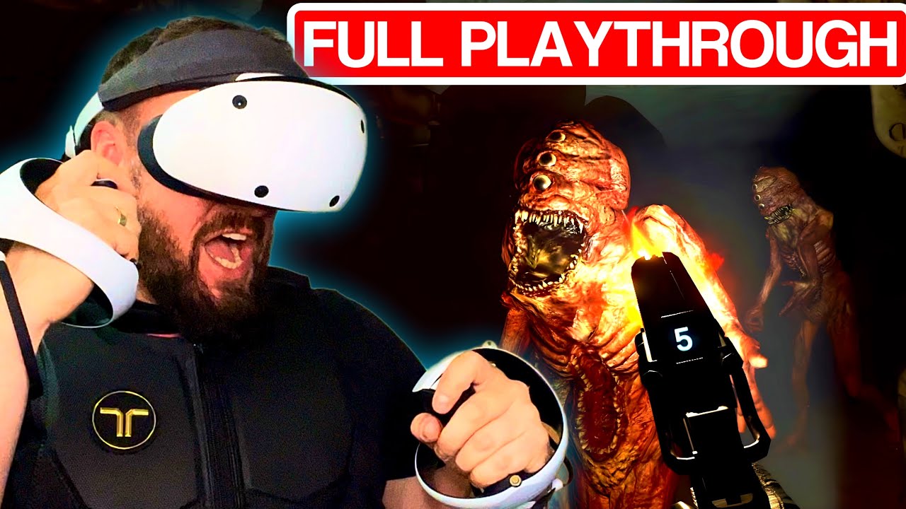 Cosmodread on PSVR2 Full Playthrough with bHaptics TactVest