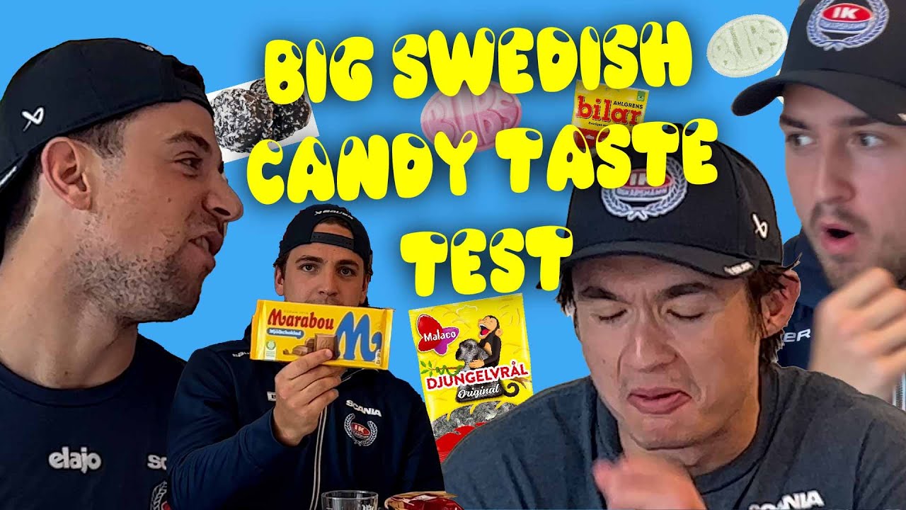 THAT IS POISON! *BIG SWEDISH CANDY TASTE TEST med IK Oskarshamn!