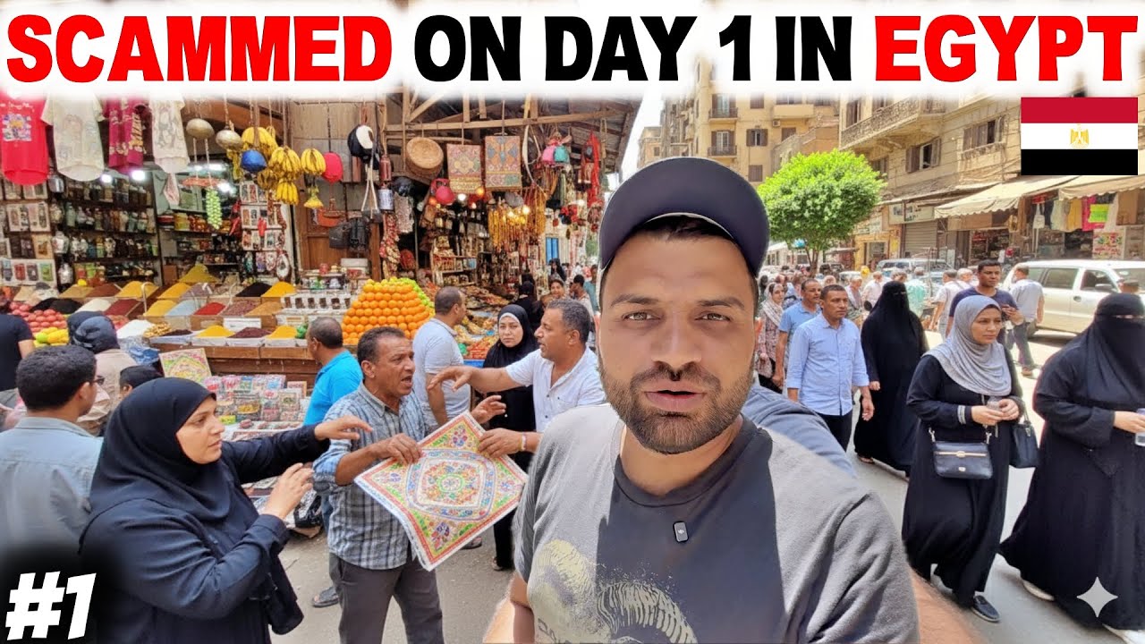 SPAM CAPITAL OF THE WORLD - First Day in EGYPT🇪🇬