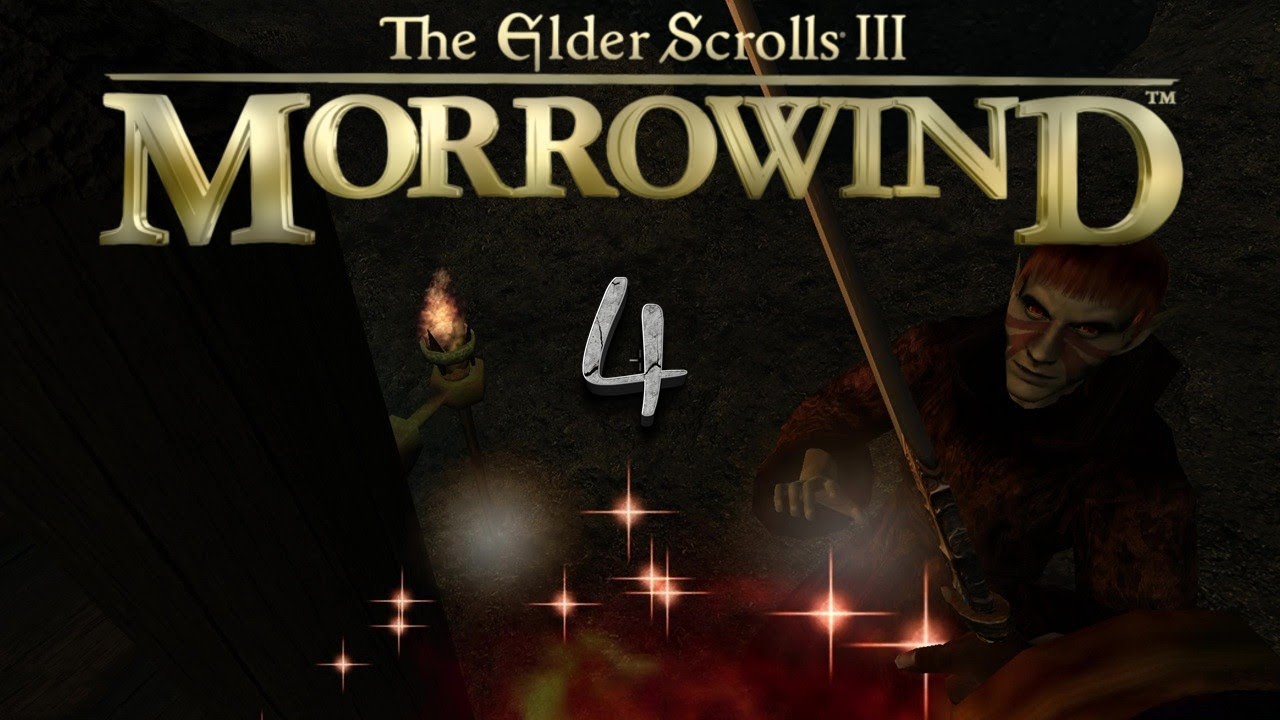 TES III: Morrowind PL #4 Bandyci w jaskini Addamasartus