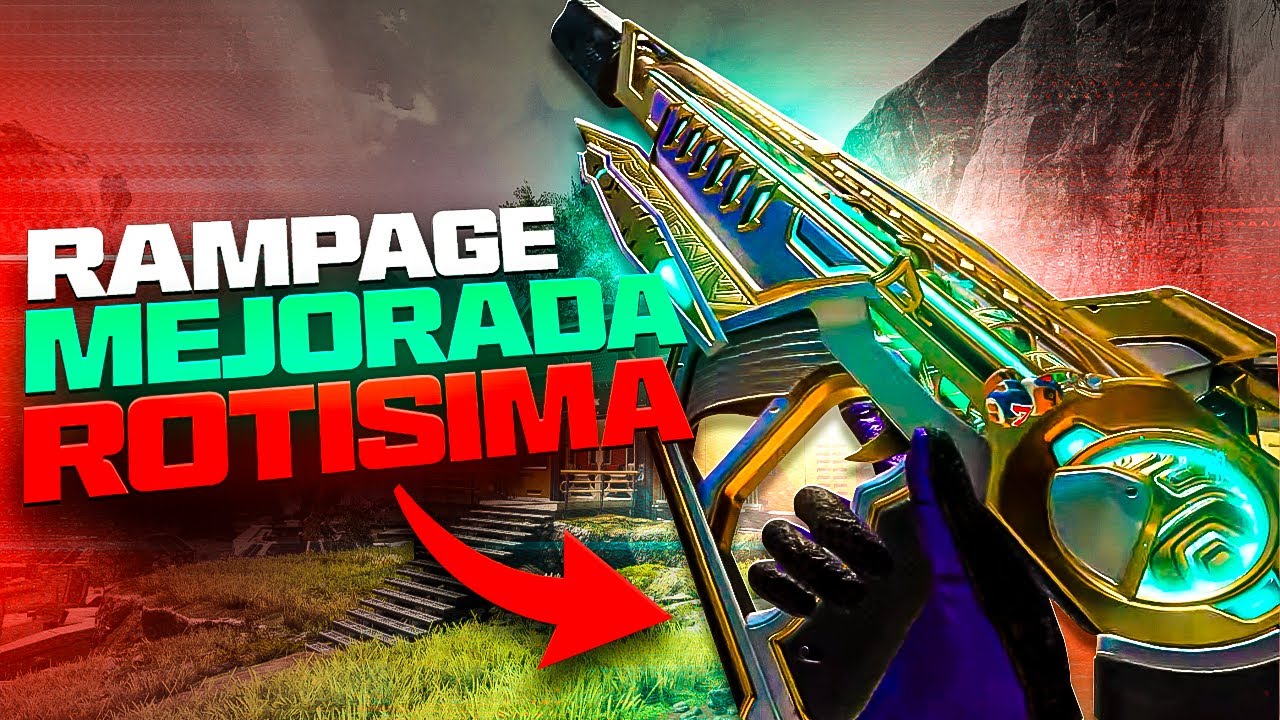 LA RAMPAGE MEJORADA NO TIENE RIVAL en APEX LEGENDS