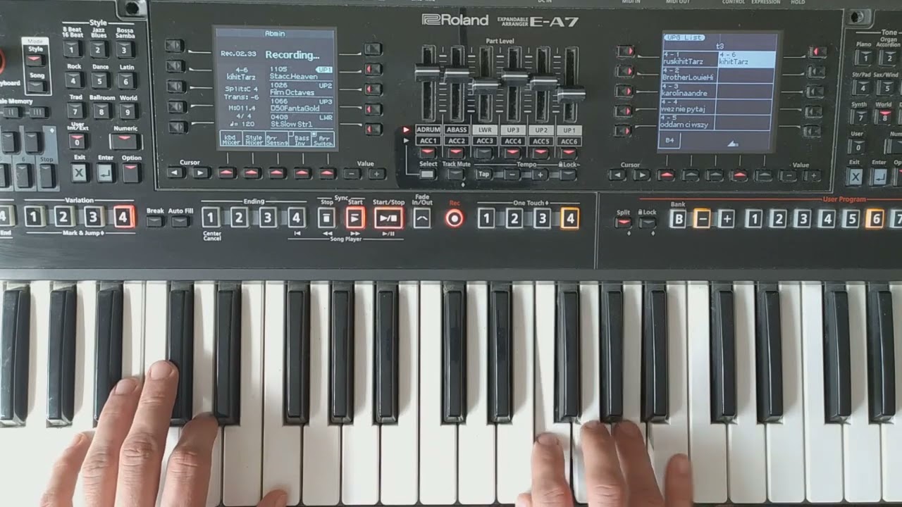 Oczy Czarne Oczy - Roland EA7