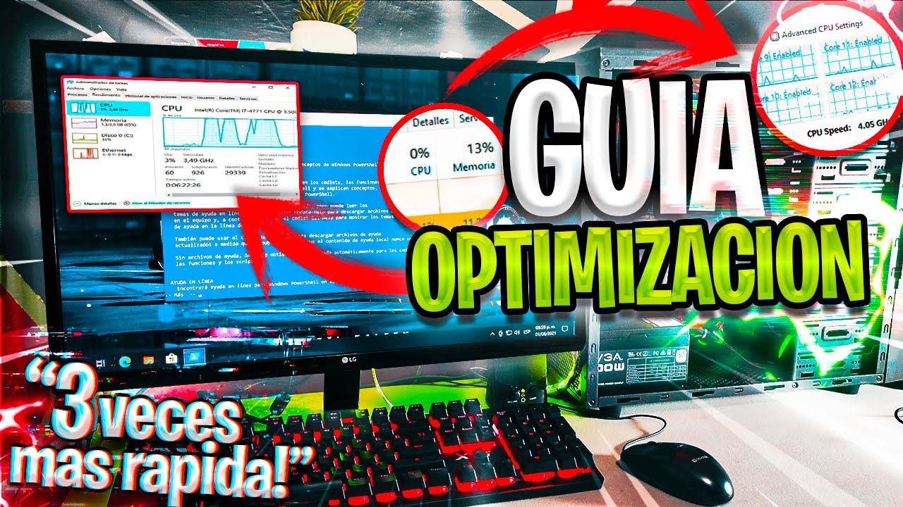 Tu Windows MAS RAPIDO / Guía de Optimización para Windows 10 2021/ Acelera Windows 100%