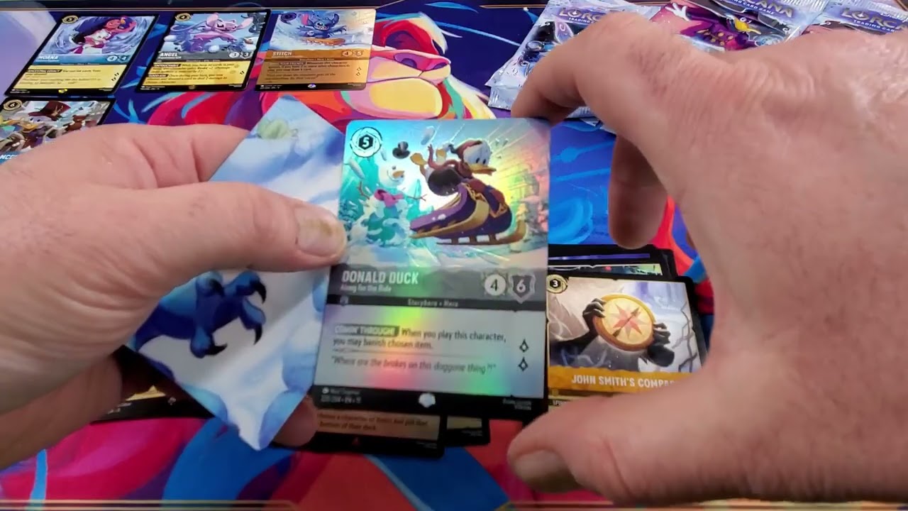 Распаковка коробки Lorcana Winterspell