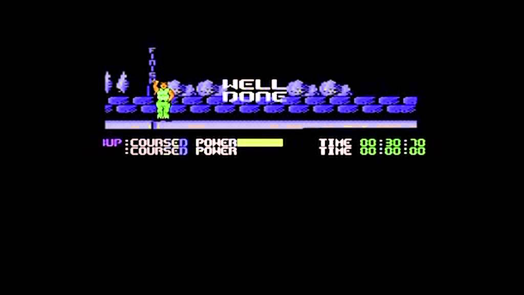 Commodore 64: Para Assault Course game ending by Zeppelin Games